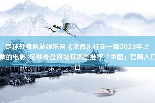 足球外盘网站娱乐网《浓烈》行动一部2023年上映的电影-足球外盘网站有哪些推荐「中国」官网入口